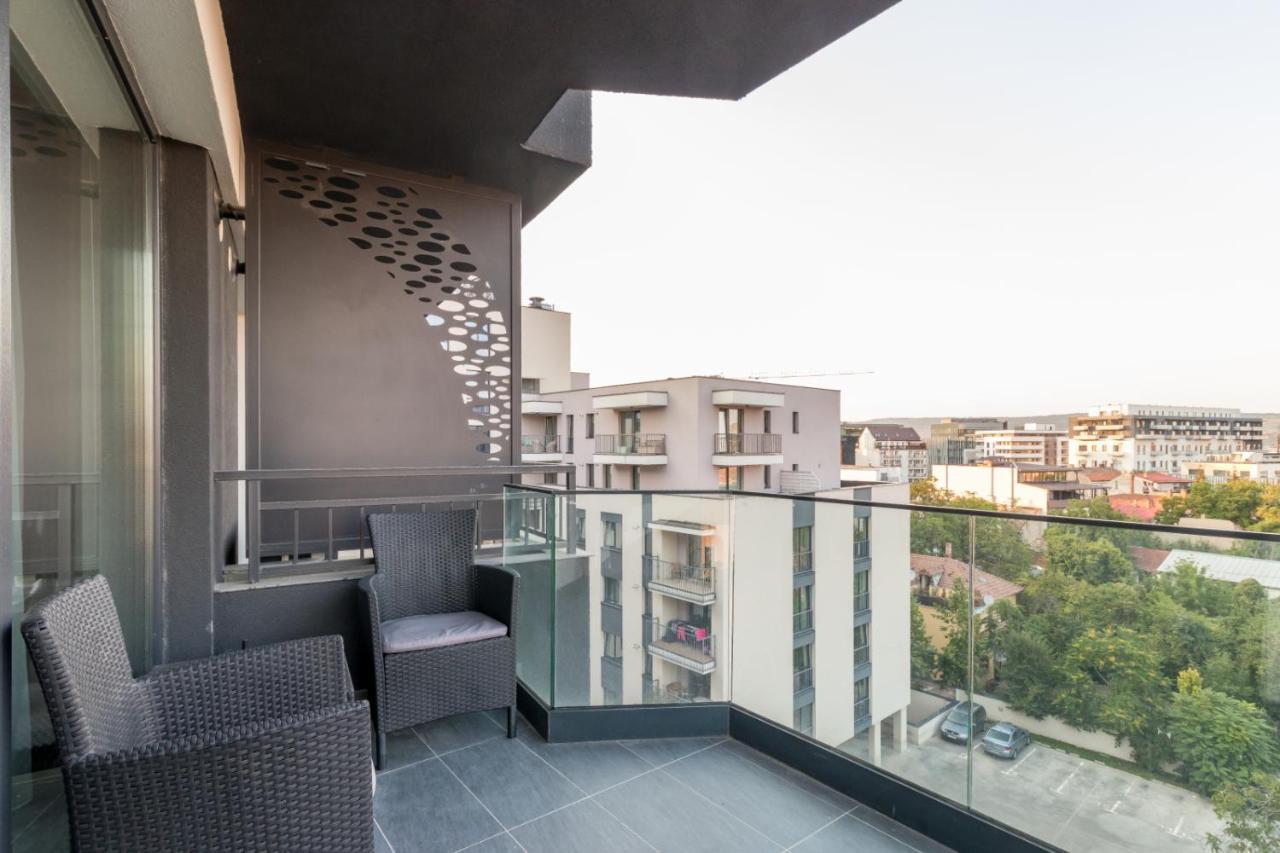 Modern Downtown Apartment Cluj-Napoca Exteriör bild